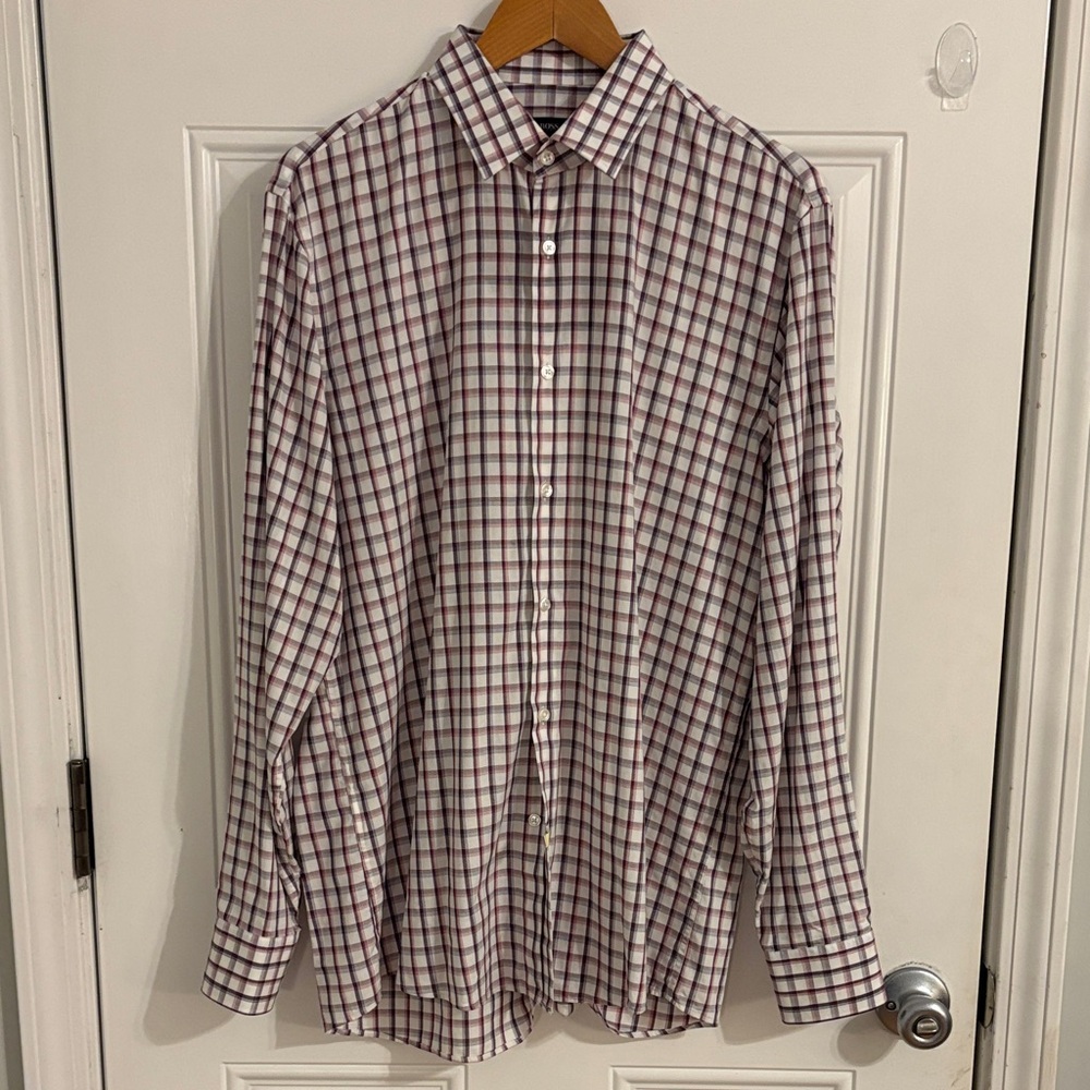 Men’s Boss long sleeve button up dress shirt